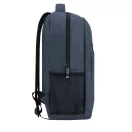 Rucsac sport casual, Everestus, 2610E19194, 31x12.5x42 cm, Poliester, Poliuretan, Albastru inchis