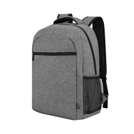   Rucsac sport casual, Everestus, 2610E19195, 31x12.5x42 cm, Poliester, Poliuretan, Gri deschis