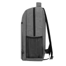 Rucsac sport casual, Everestus, 2610E19195, 31x12.5x42 cm, Poliester, Poliuretan, Gri deschis