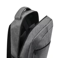   Rucsac sport casual, Everestus, 2610E19195, 31x12.5x42 cm, Poliester, Poliuretan, Gri deschis