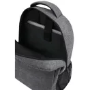 Rucsac sport casual, Everestus, 2610E19195, 31x12.5x42 cm, Poliester, Poliuretan, Gri deschis