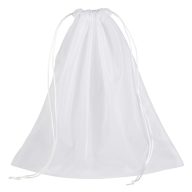   Saculet din plasa pentru fructe si legume, Everestus, 20FEB0194, Poliester, Alb
