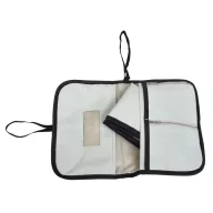   Geanta pentru schimbarea bebelusului, Everestus, 21OCT0873, 25 x 17 x 3 cm, Poliester, Gri