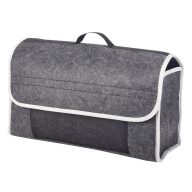   Geanta organizator pentru portbagaj, Everestus, 21OCT1305, 16 x 30 x 48 cm, Poliester, Negru, Gri