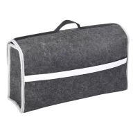   Geanta organizator pentru portbagaj, Everestus, 21OCT1305, 16 x 30 x 48 cm, Poliester, Negru, Gri