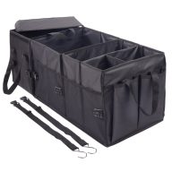   Geanta organizator pentru portbagaj, Everestus, 21OCT1306, 78 x 31 x 30.5 / 31 x 30.5 x 7.5 cm, Poliester, Negru