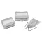 Set de calatorie compus din 3 piese, gri, Everestus, AC02TT, poliester 210D