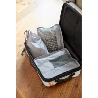   Set de calatorie compus din 3 piese, gri, Everestus, AC02TT, poliester 210D