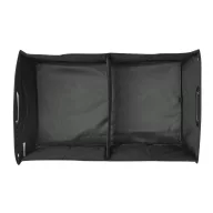   Set gentute pentru bagaj, 2502E15264, Everestus, 32 x 26 x 52 / 28 x 23 x 19 cm, Poliester, Negru
