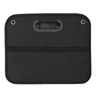   Set gentute pentru bagaj, 2502E15264, Everestus, 32 x 26 x 52 / 28 x 23 x 19 cm, Poliester, Negru