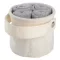 Set 4 prosoape 31x28 cm, absorbante in cosulet, Everestus, 20FEB0204, Bumbac, Poliester, Gri