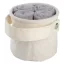 Set 4 prosoape 31x28 cm, absorbante in cosulet, Everestus, 20FEB0204, Bumbac, Poliester, Gri