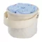 Set 4 prosoape 31x28 cm, absorbante in cosulet, Everestus, 20FEB0206, Bumbac, Poliester, Albastru