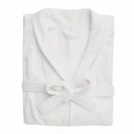 Halat de baie, 2401E14397, ENB, L/XL, Bumbac, Alb