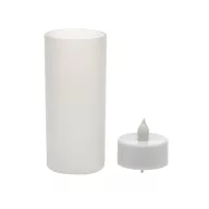   Lumanare electrica cu Led detasabil, Everestus, LPD17, plastic, alb