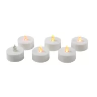  Lumanare cu lumina Led integrata, Everestus, LPD33, plastic, alb