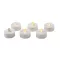 Lumanare cu lumina Led integrata, Everestus, LPD33, plastic, alb