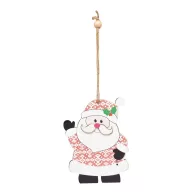   Ornament pentru bradul de Craciun, 2401E14416, Everestus, 8x10.5x0.4 cm, Lemn, Multicolor