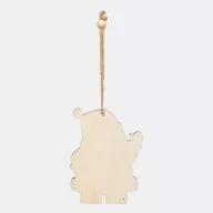   Ornament pentru bradul de Craciun, 2401E14416, Everestus, 8x10.5x0.4 cm, Lemn, Multicolor