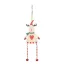 Ornament pentru bradul de Craciun, 2401E14418, Everestus, 8.5x23x0.4 cm, Lemn, Multicolor