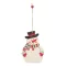 Ornament pentru bradul de Craciun, 2401E14419, Everestus, 8x11.5x0.4 cm, Lemn, Multicolor