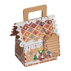   Cutie cadou cu design de Craciun, 2410E25402, Everestus, 12 x 10 x 6 cm, Hartie, Multicolor