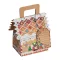 Cutie cadou cu design de Craciun, 2410E25402, Everestus, 12 x 10 x 6 cm, Hartie, Multicolor