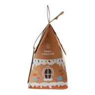   Cutie cadou cu design de Craciun, 2410E25402, Everestus, 12 x 10 x 6 cm, Hartie, Multicolor