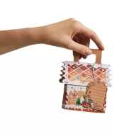  Cutie cadou cu design de Craciun, 2410E25402, Everestus, 12 x 10 x 6 cm, Hartie, Multicolor