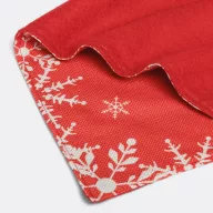   Servete de masa cu design de Craciun, 2401E14470, Everestus, 43x33 cm, Poliester, Rosu