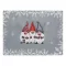 Servete de masa cu design de Craciun, 2401E14471, Everestus, 43x33 cm, Poliester, Gri