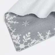   Servete de masa cu design de Craciun, 2401E14471, Everestus, 43x33 cm, Poliester, Gri