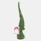 Gnom de Craciun, 2401E14392, Everestus, Ø7x29 cm, Poliester, Polipropilena, Verde