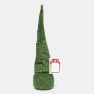   Gnom de Craciun, 2401E14392, Everestus, Ø7x29 cm, Poliester, Polipropilena, Verde