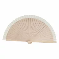   Evantai pliabil, 2401E14345, Everestus, 23x41 cm, Lemn, Poliester, Natur