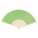 Evantai pliabil, 2401E14351, Everestus, 37x20 cm, Bambus, Poliester, Verde
