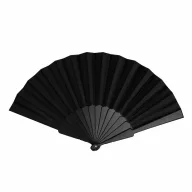  Evantai pliabil, 2401E14331, Everestus, 41x22 cm, Plastic, Poliester, Negru