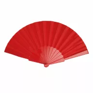   Evantai pliabil, 2401E14335, Everestus, 41x22 cm, Plastic, Poliester, Rosu