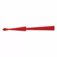   Evantai pliabil, 2401E14335, Everestus, 41x22 cm, Plastic, Poliester, Rosu