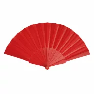   Evantai pliabil, 2401E14335, Everestus, 41x22 cm, Plastic, Poliester, Rosu