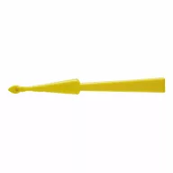   Evantai pliabil, 2401E14338, Everestus, 41x22 cm, Plastic, Poliester, Galben