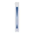 Evantai pliabil, Everestus, 2601E12539, 24x26 / 14.5x2 cm, Plastic, Hartie, Albastru inchis