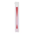 Evantai pliabil, Everestus, 2601E12540, 24x26 / 14.5x2 cm, Plastic, Hartie, Rosu