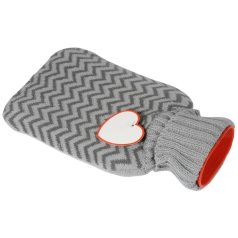   Sticla 750 ml pentru apa fierbinte, Everestus, 20FEB0210, Cauciuc, Acril, Gri