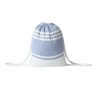   Prosop de plaja, 2502E14131, Everestus, 90 x 160 cm, Bumbac, Poliester, Alb, Albastru