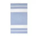 Prosop de plaja, 2502E14131, Everestus, 90 x 160 cm, Bumbac, Poliester, Alb, Albastru
