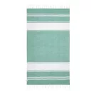 Prosop de plaja, 2502E14133, Everestus, 90 x 160 cm, Bumbac, Poliester, Alb, Verde