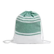   Prosop de plaja, 2502E14133, Everestus, 90 x 160 cm, Bumbac, Poliester, Alb, Verde