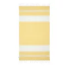 Prosop de plaja, 2502E14134, Everestus, 90 x 160 cm, Bumbac, Poliester, Alb, Galben