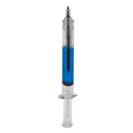 Pix transparent INJECTION, albastru